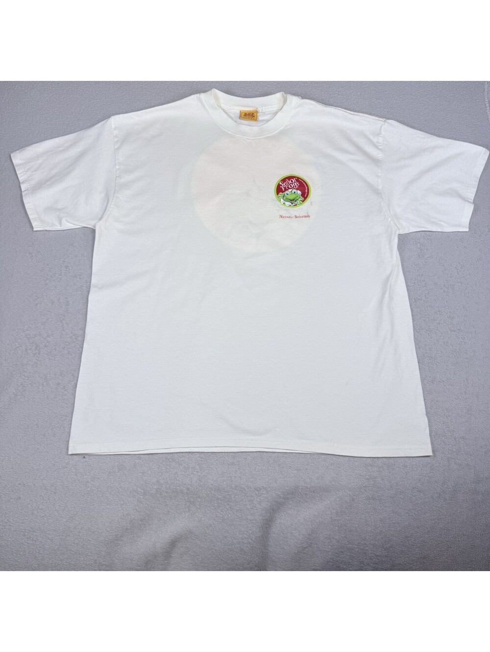 Senor Frogs White Size  XXL Shirt Where Everything Can Happens
